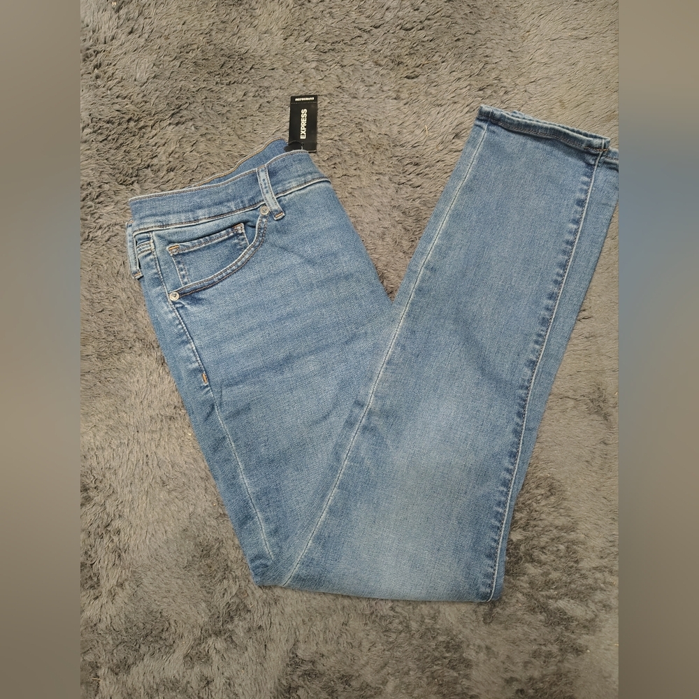 Express High Rise Denim Jeans - Picture 7 of 9